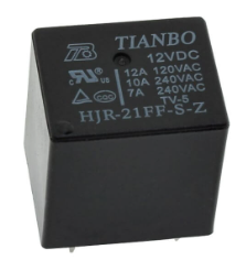 RELAY 15A 12VDC 1Form C THT (HJR-21FF-S-Z-12VDC)