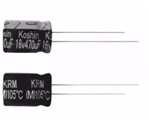 CAP EL 220uF 25V 105C 6x12 5mm THT - BYTE 07647  - NO NAME