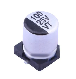 CAP EL 100uF 25V ±20% 6.3x7.7mm SMD  (VT1E101ME077000LP0)