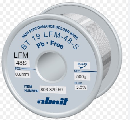 KURŞUNSUZ - TEL LEHİM - 0.8mm (*)