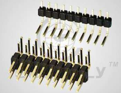 PIN HEADER 20PIN (2x10) 2.54mm MALE R/A THT (DS1022-2X10RF12-B)