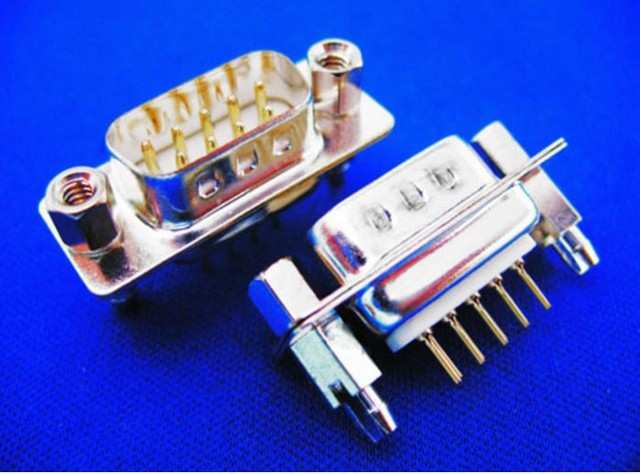 CONNECTOR DSUB 9PIN 180C FEMALE THT (L-KLS1-221C-09-F-L)