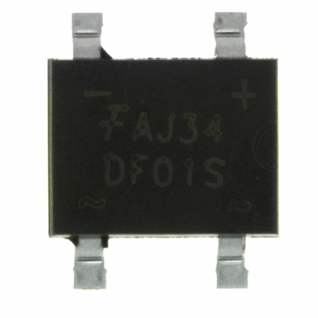 DIODE RECTIFIER BRIDGE 1.5A 100V 1P 4SDIP SMD (DF01S)