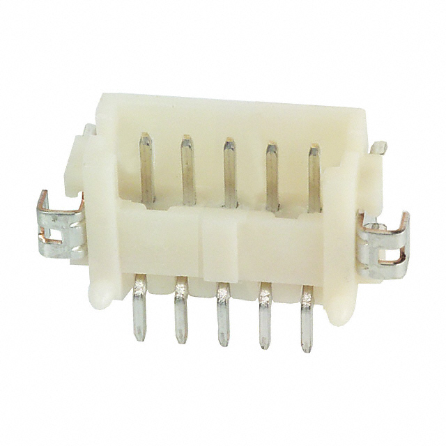 CONN HEADER SMD R/A 5POS 1.25MM (DF13-5P-1.25H(75))