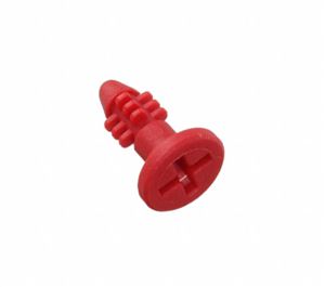 SCREW WA-EXRV M3 7.4mm RED MOUNTING BUTTON - BYTE 08963  - 70097741360