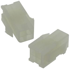 CONN 4P (2x2) 4.20MM FEMALE HOUSING MINI FIT - BYTE 09057  - L-KLS1-4.20-2X02-FH