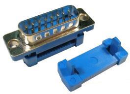 CONNECTOR DSUB 25P IDC WITH MALE FLAT TYPE BLUE THT - BYTE 09099  - L-KLS1-222-25-M-L