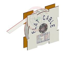 CABLE FLAT 26P 1.27mm 28AWG 7x0.127mm 30.5m - BYTE 09100  - DS1057-26A282R-30.5-TR