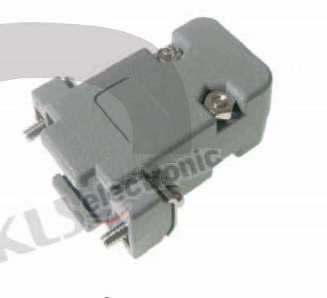 DSUB 9PIN KAPAK GREY (L-KLS1-DB-09P-S-G)