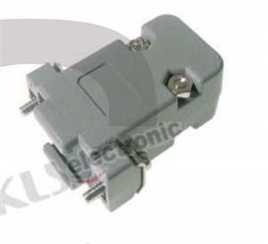 DSUB 9PIN KAPAK GREY - BYTE 09101  - L-KLS1-DB-09P-S-G