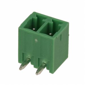 TERM 2P 3.81MM 90* GREEN CLOSED MALE THT - BYTE 09144  - *