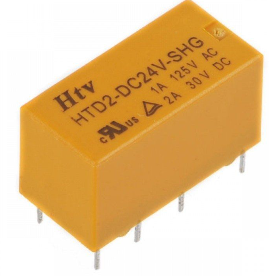 RELAY TELECOM 24V 2A THT (HTD2-DC24V-SHG)