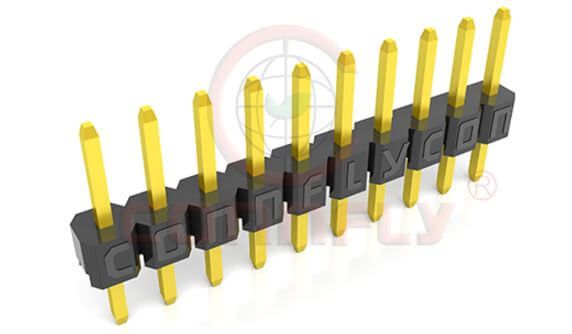 PIN HEADER FEMALE 40P(1x40) 2mm MALE THT  (DS1025-01-1X40P8V2-B)