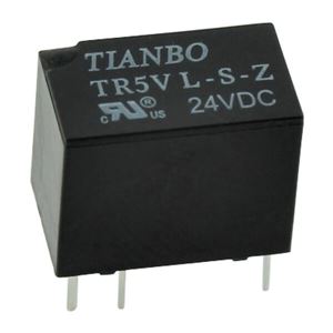 RELAY 1A 24VDC 1PNC TELECOM THT - BYTE 09207  - TR5VL-S-Z/24VDC