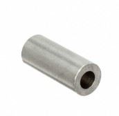 SPACER ROUND BRASS 15mm SILVER  - BYTE 12666  - 963150042