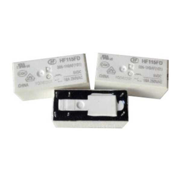 RELAY POWER 16A 5VDC 1 FORM A 5.0mm 1 POLE THT (HF115FD/005-1H3A(335))