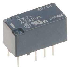 RELAY 2A 12VDC 2PNC TELECOM TYPE THT - BYTE 14165  - TX2-12V