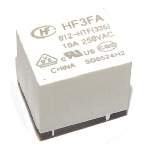 RELAY POWER 10A 12VDC 1FormA CLASS F THT - BYTE 14169  - HF3FA/012-HTF(335)
