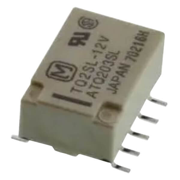 RELAY 2A 5VDC 2FormC TELECOM TYPE SMD (TQ2SL-5V)