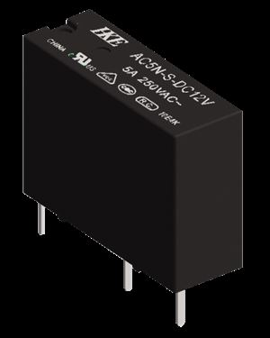 RELAY POWER 5A 12VDC 1FormA THT - BYTE 14287  - AC5N-S-DC12V