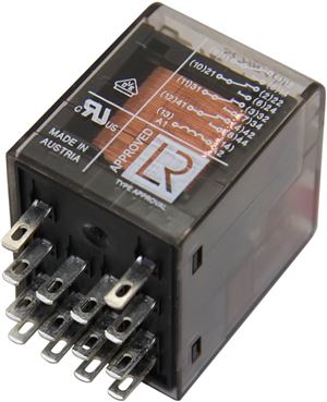 RELAY POWER 6A 24VDC PCB TYPE 14PIN PT570L24 THT - BYTE 14310  - 6-1415001-1