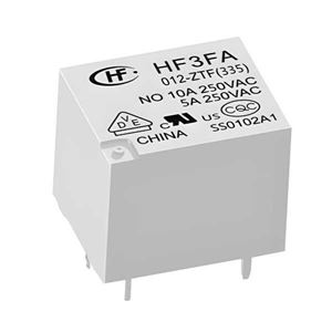 RELAY POWER 10A 12VDC 1FormC THT - BYTE 14311  - HF3FA/012-ZTF(928)