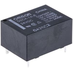 RELAY 15A 24VDC 1FormA THT - BYTE 14314  - G5CA-1A-E DC24