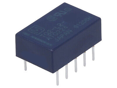 RELAY 1A 9VDC 2PNC TELECOM LATCHING TYPE THT (TQ2-L2-9V)