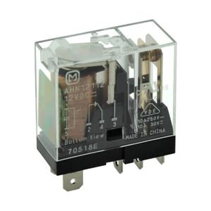 RELAY 10A 12VDC WITH LED 1PNC THT - BYTE 14339  - AHN12112