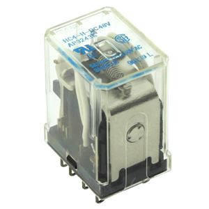 RELAY INDUSTRIAL 5A 48VDC 4P NAIS THT - BYTE 14345  - HC4-H-DC48V