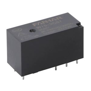 RELAY POWER 8A 9VDC 2FormC 2P (JW2) THT - BYTE 14351  - W15-2CST-DC9V 8A