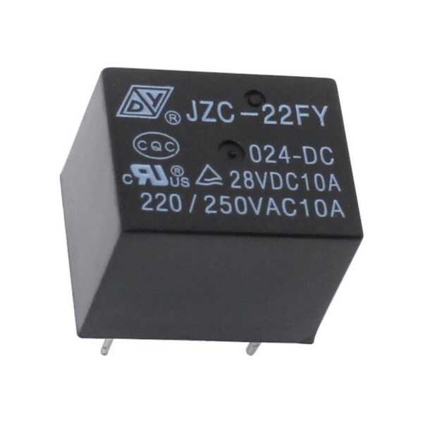 RELAY 10A 24VDC THT (JZC-22FY-24VDC)