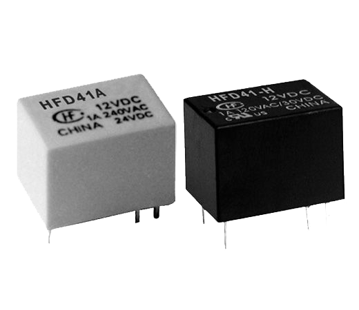 RELAY 5A 24VDC 2P THT (HFD41-24VDC-H)
