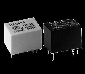 RELAY 5A 24VDC 2P THT - BYTE 14369  - HFD41-24VDC-H