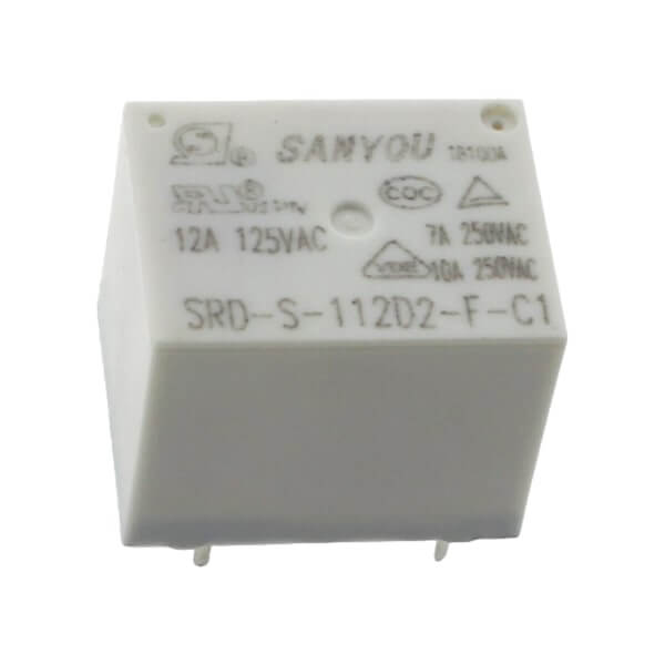 RELAY 10A 12V SPDT 6x22x16MM THT (SRD-S-112D2-F-C1)