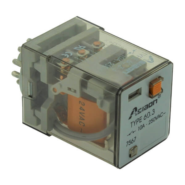 RELAY 10A 24VAC 3PNC 11PIN THT (60.3-3-24VAC)