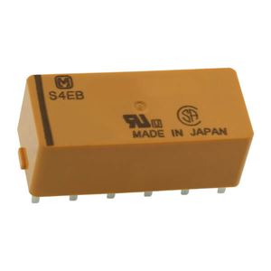 RELAY 4A 12V 4PST (4 Form A) THT - BYTE 14393  - S4EB-L2-12V