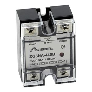 RELAY SOLID STATE 40A 24-280V SPST-NO(1FormA) N/A Chassis Mount - BYTE 14627  - ZG3NA-40AMP