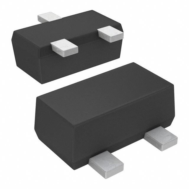 MOSFET P-CH 20V 830MA SC89-3 SMD (FDY102PZ)