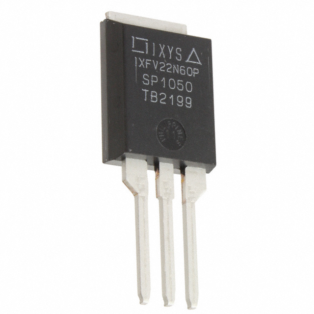 MOSFET 22A 600V N-CH PLUS220 HIPERFET THT (IXFV22N60P)