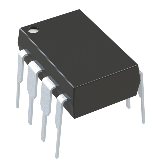 IC EEPROM 1KBIT 2MHz MICROWIRE DIP8 THT (93LC46B-I/P)