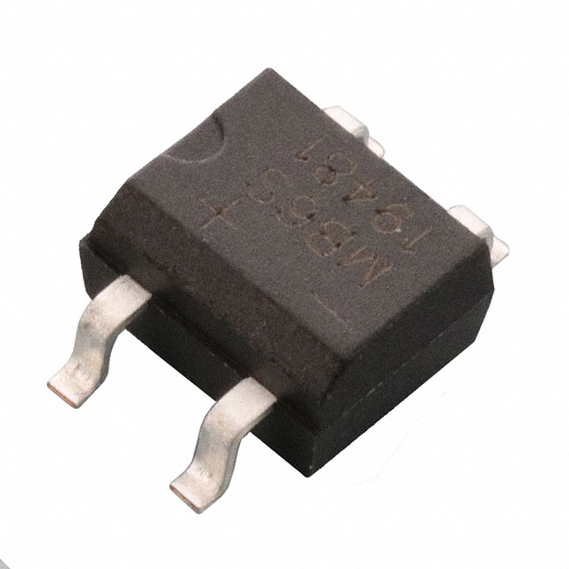 DIODE BRIDGE 0.5A 600V 4-SOIC SMD (MB6S)