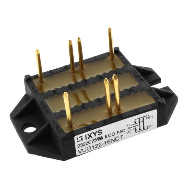 DIODE BRIDGE 130A 600V 3PH ECO-PAC2 CHASSIS CHASSIS (VUE130-06NO7)