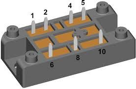 DIODE BRIDGE 60A 1800V 3PH V1-A-Pack CHASSIS CHASSIS - BYTE 16599  - VUO52-18NO1