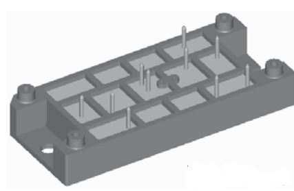 DIODE BRIDGE 130A 500V 3PH (PFC MODULE) V2-Pack CHASSIS (VUM85-05A)