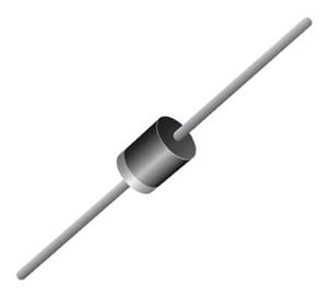 DIODE STANDARD SINGLE 3A 1000V DO27 THT - BYTE 19073  - HER308