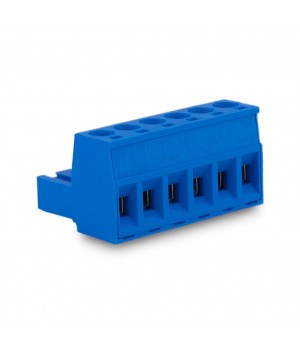 KLM 6P 5.08MM BLUE FEMALE THT (SBDK 5,08-D/6 10.206)