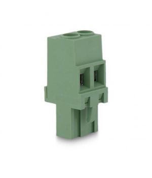 KLM 2P 5.08MM (YAYLI BAĞLANTI) GREEN FEMALE THT - BYTE 25738  - 5,08 PYB-D/2 42.202