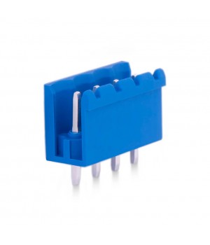 KLM OPEN 4P 5.08MM 180° BLUE MALE THT (SBDK 5,08-E2A/4 10.354)