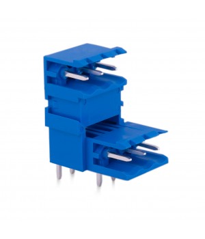 KLM 2x3P 5.08MM 90° (KATLI) GRAY MALE THT (SBDK 5,08-KE1/3 14.525)